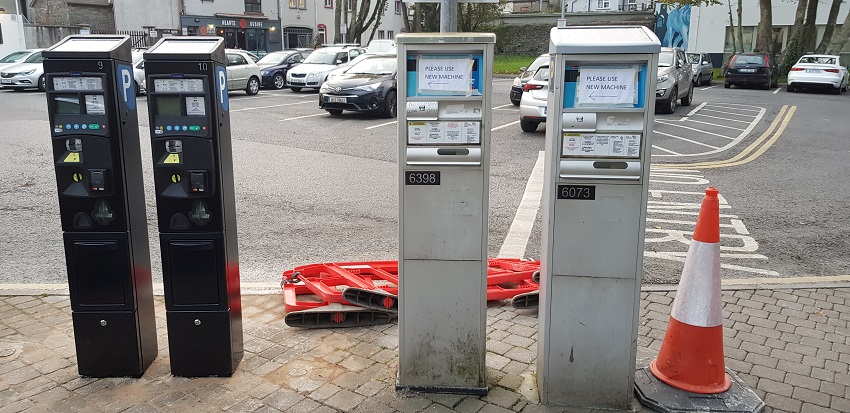 UTS Parking replaces old Meters in Sligo With New Ones